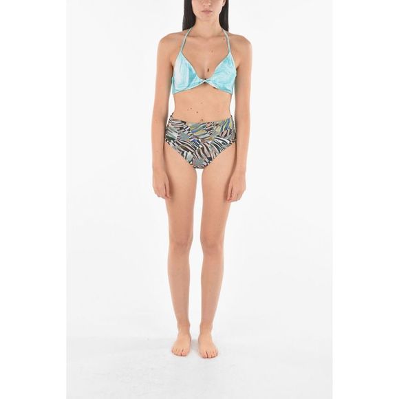 Ganni Girl's Light blue Socks - Picture 4 of 4